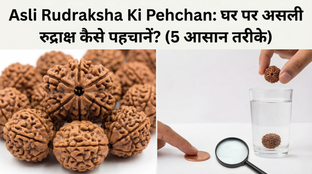 asli rudraksha ki pehchan